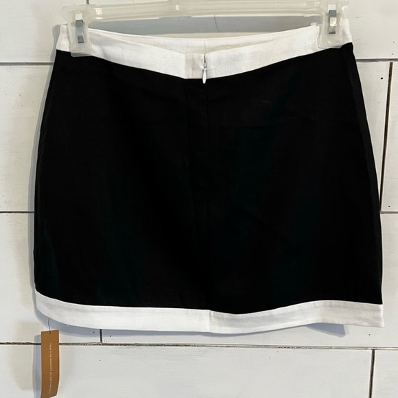 NWT Reformation Black and White Robbie Linen Two Piece - Picture 8 of 10